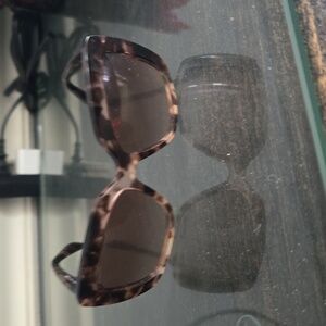 Prada Pink Tortoise Shell Sunglasses SPR03Q 55•17